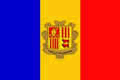 Andorra Národná vlajka