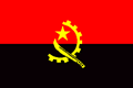 Angola nationale Fändel