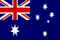 Australien National flagga