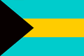 बहामा राष्ट्रीय ध्वज