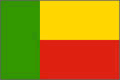 Benin Nationalflagge