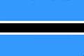 Botswana drapeau national