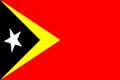 Timor Oriental bandeira nacional