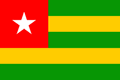 Togo Nasionale vlag