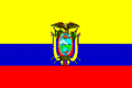 इक्वाडोर राष्ट्रीय झेंडा