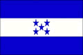 Honduras státní vlajka