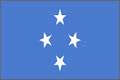 Mikronesia nasjonal flagg