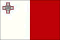 Малта национален флаг