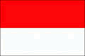 मोनाको राष्ट्रीय झेंडा