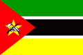 Mozambique bandera nacional