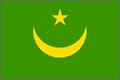 Mauretanien National flagga