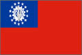 Il-Mjanmar bandiera nazzjonali