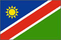 Namibia bandera nazionala
