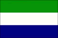 Sierra Leone drapeau national