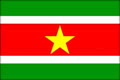 Суринам национална застава