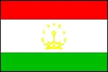 Taxiquistán bandeira nacional