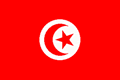 Tunesien national flag