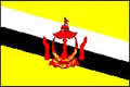 Brunej Národná vlajka