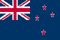 Selandia Baru bendera kebangsaan