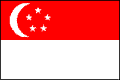 Singapur nationale Fändel