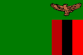 Sambia Nationalflagge