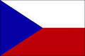 Tschechesch Republik nationale Fändel