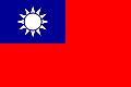 Taiwan nasjonale flagge