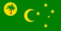 Islas Cocos bandera nacional