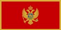 Montenegro National flagga
