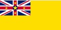 Niue nasjonal flagg