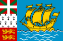 Saint Pierre og Miquelon þjóðfána