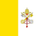 Vatikanen National flagga