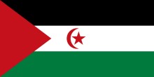 Западная Сахара Национальный флаг